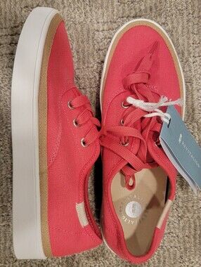 NWT Revitalign Orthotic Washable Canvas Or Eyelet Sneakers- Aster